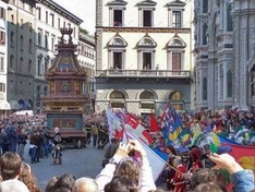 Scoppio del Carro - Florenz - Toskana